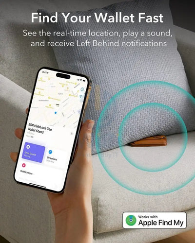 ESR HaloLock Geo Wallet Grip حامل محفظة جيو حامل محفظة - كراميلاكسسوارات > هواتف تابلت هاتف > حامل / حاملات / حاملات هاتف