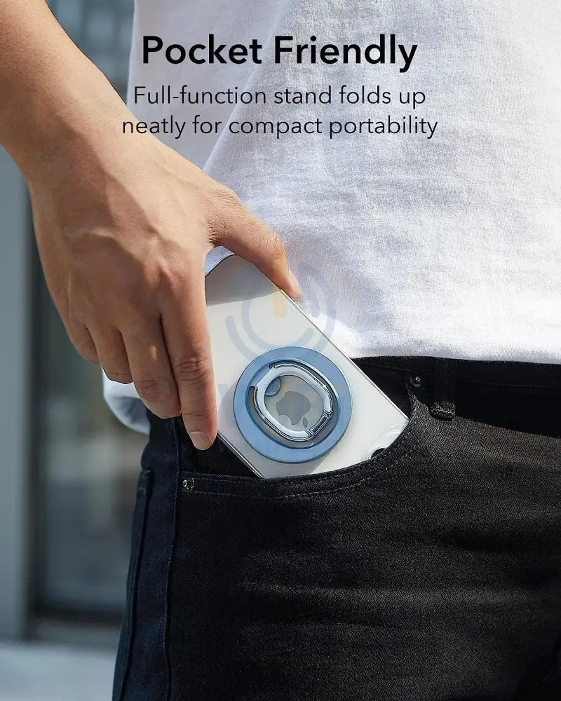 ESR HaloLock Ring Stand - Sierra Blue Accessories > Mobiles & Tablets > Mobiles > Mobile Holder / Stands