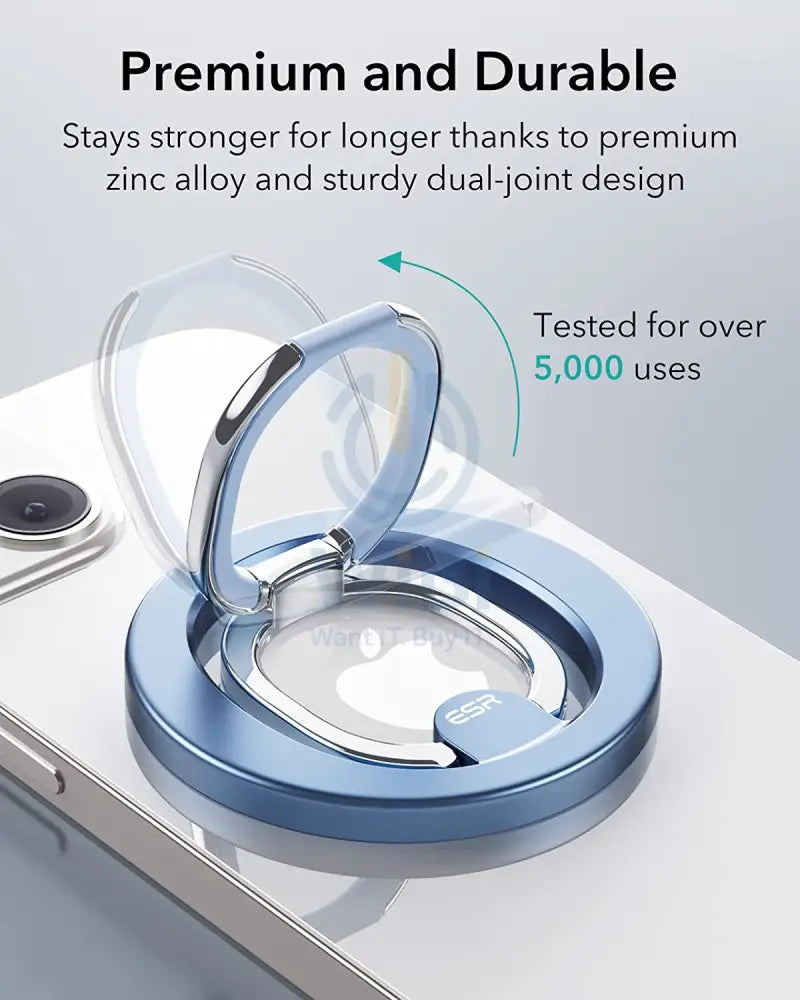 ESR HaloLock Ring Stand - Sierra Blue Accessories > Mobiles & Tablets > Mobiles > Mobile Holder / Stands