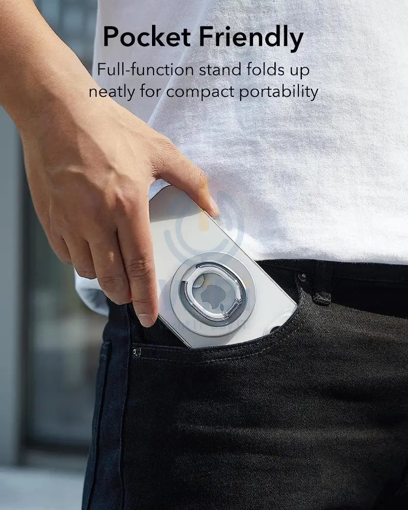 حلقة ESR HaloLock حامل هالو لوك - فضي اكسسوارات > هواتف تابلت > حاملة / حوامل هاتف