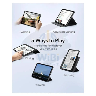 ESR Rebound Hybrid 360 Case - Apple iPad Air 11’’ 2024 / Black Accessories > Mobiles & Tablets > Tablets > Covers &