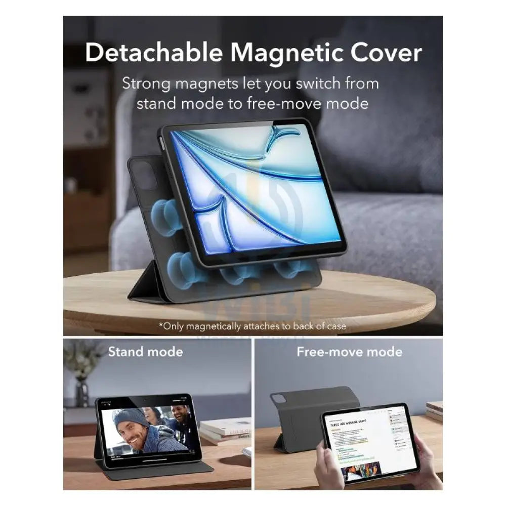 ESR Rebound Hybrid 360 Case - Apple iPad Air 11’’ 2024 / Black Accessories > Mobiles & Tablets > Tablets > Covers &