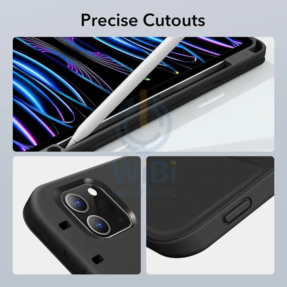 ESR Rebound Pencil Case - Apple iPad Pro 11 Gen 4/3/2/1 (2018-2022) / Black Accessories > Mobiles & Tablets > Tablets >