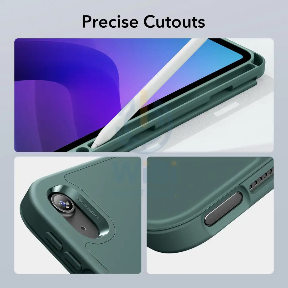 ESR Rebound Pencil Case With Kick-Stand & Pen Holder - Apple iPad 10.9 2022 (10th Gen) / Forest Green Accessories >