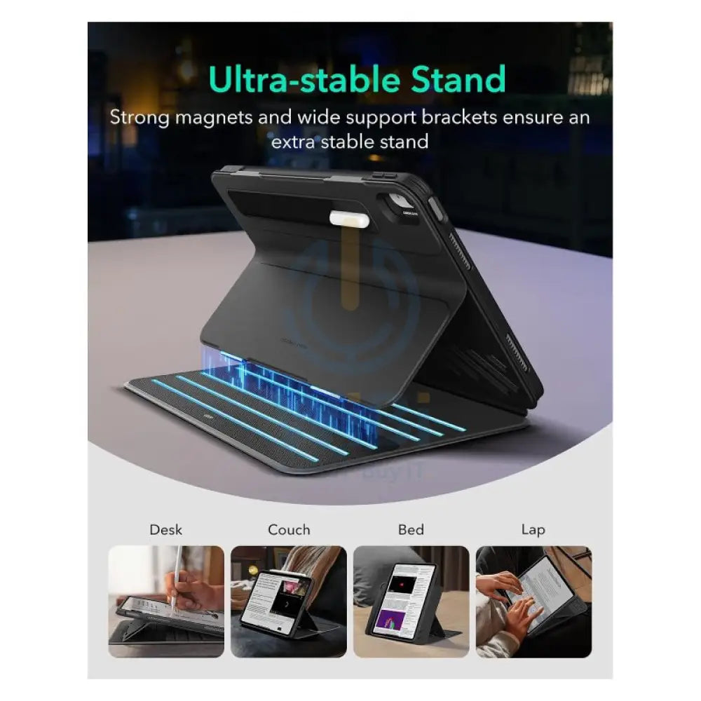 ESR Shift Magnetic Case - Apple iPad Air 13’’ 2024 / Black Accessories > Mobiles & Tablets > Tablets > Covers & Cases >