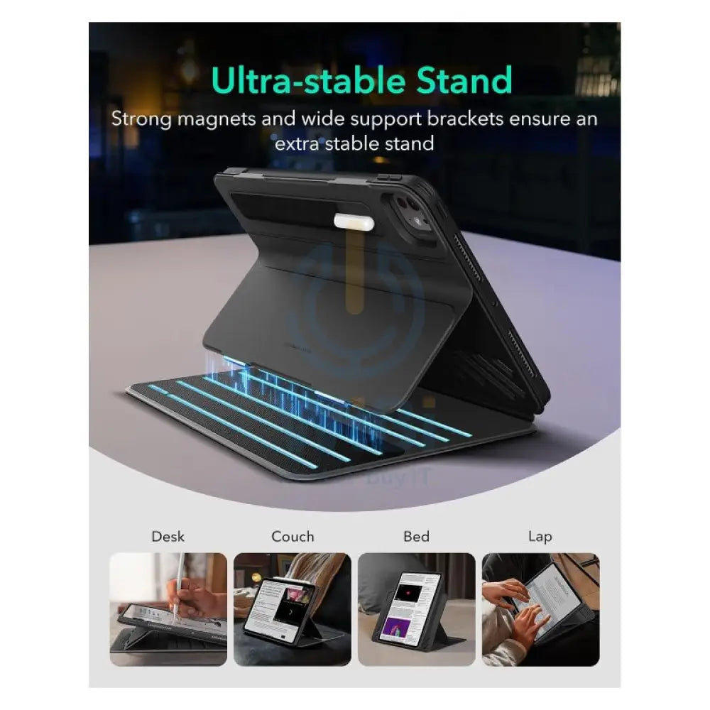 ESR Shift Magnetic Case - Apple iPad Pro 13’’ 2024 / Black Accessories > Mobiles & Tablets > Tablets > Covers & Cases