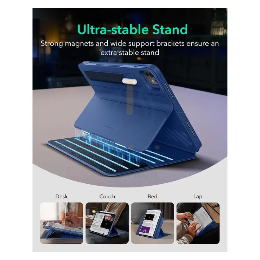 ESR Shift Magnetic Case - Apple iPad Pro 13’’ 2024 / Blue Accessories > Mobiles & Tablets > Tablets > Covers & Cases >