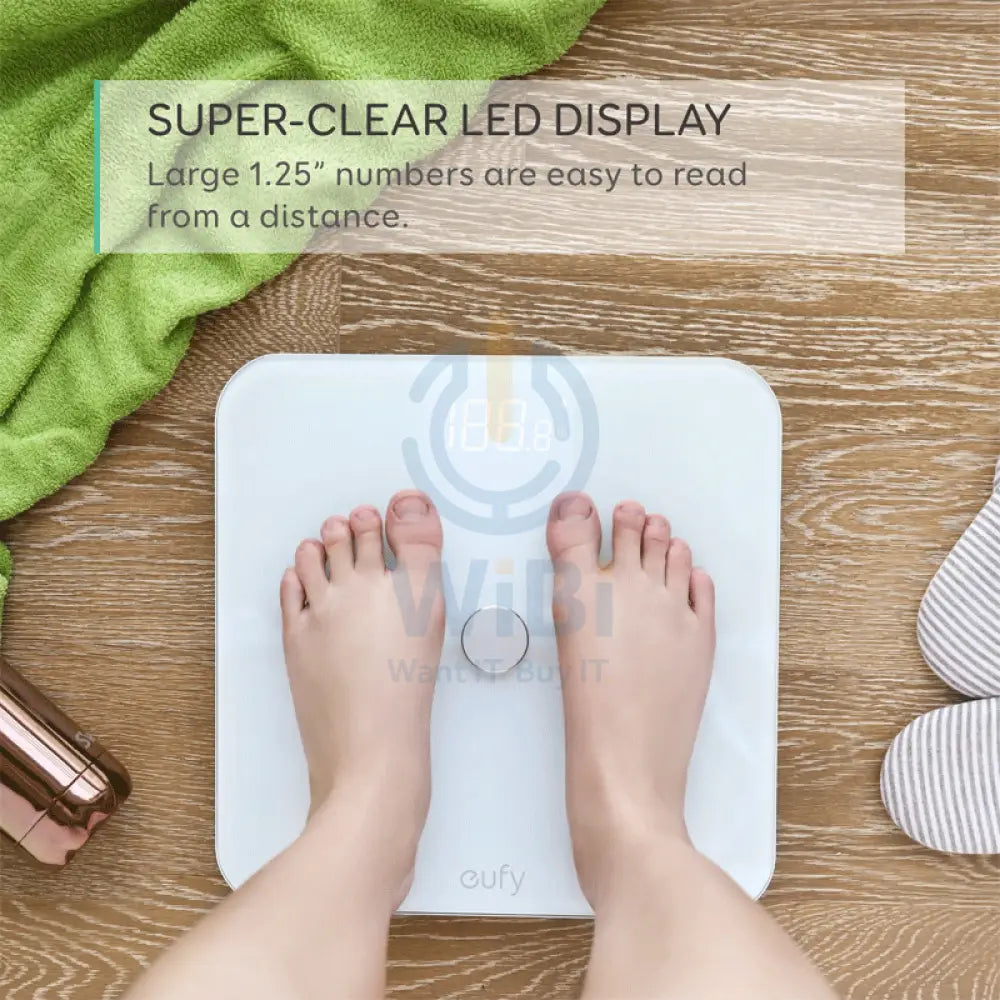 Eufy Bodysense Smart Scale - White Accessories > Smart Devices