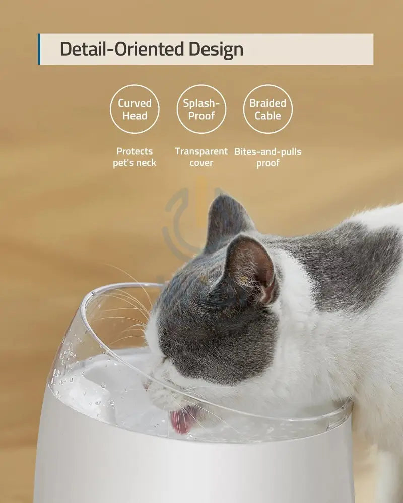 Eufy Pet Water Fountain - White Accessories > Smart Devices