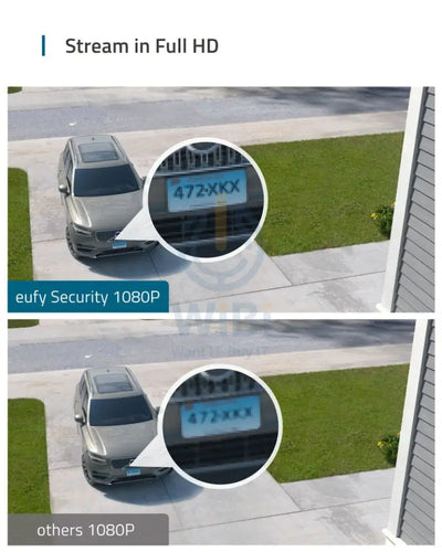 Eufy Smart Floodlight Security Camera HD 1080p - White Cameras > Security Cameras