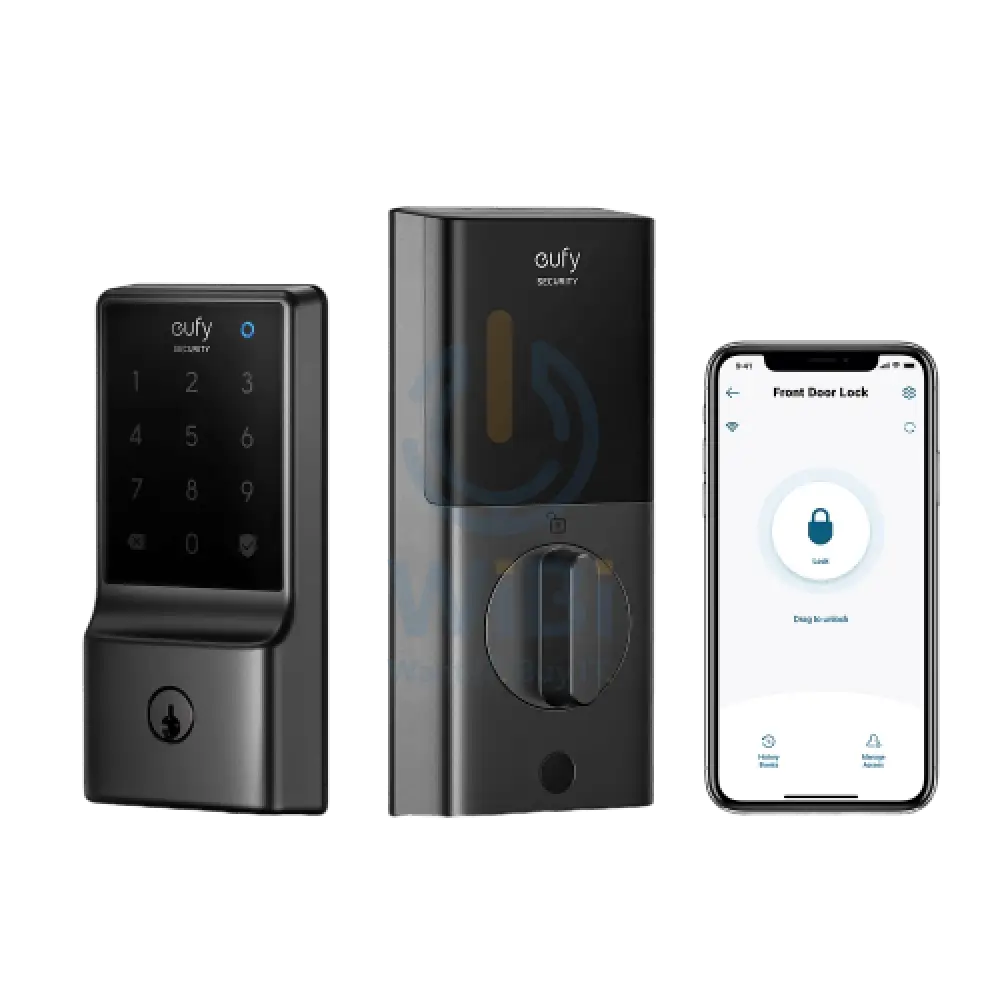 Eufy Smart Lock Wi-Fi - Black Accessories > Smart Devices > Offer Zone
