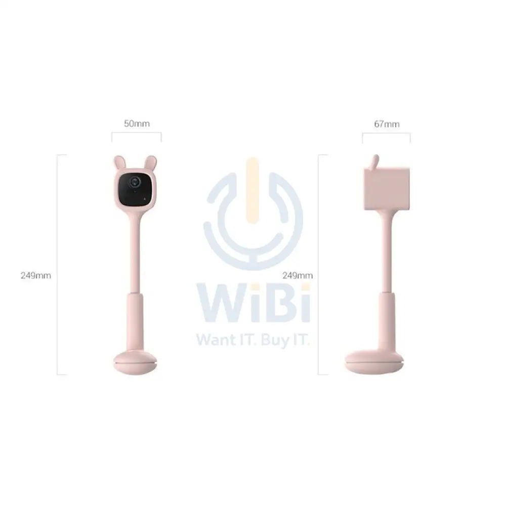 EZVIZ BM1 Battery-Powered Baby Monitor - 1920 × 1080 / H.265 / Pink - Camera Cameras > Security Cameras