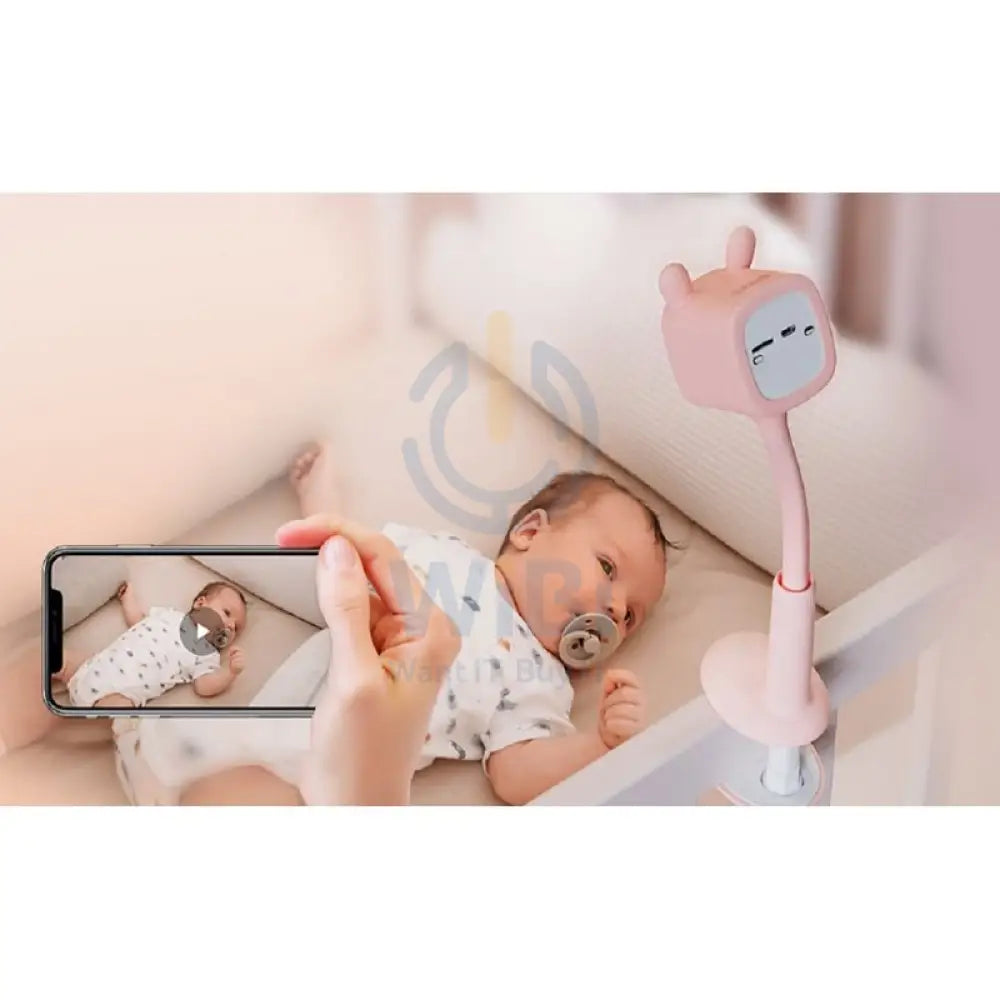 EZVIZ BM1 Battery-Powered Baby Monitor - 1920 × 1080 / H.265 / Pink - Camera Cameras > Security Cameras