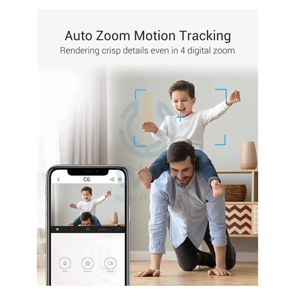 EZVIZ C6 Indoor Wi-Fi Camera - 1440p / H.265 / 10 m / White