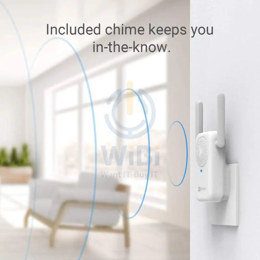 ايزفيز طقم DB2C واي-فاي جرس الباب مع الرنين - H.265 / أبيض