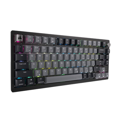 CORSAIR K65 PLUS WIRELESS 75% RGB Mechanical Gaming Keyboard - Black