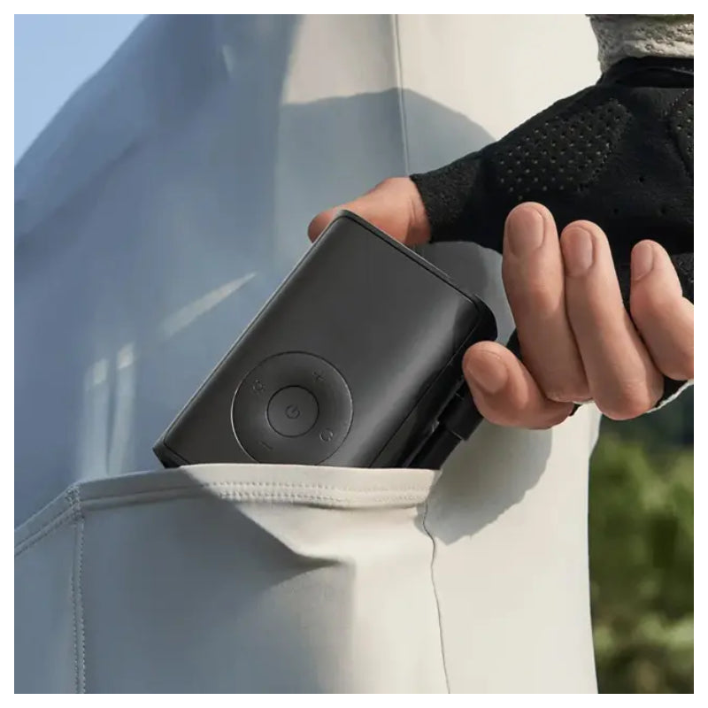 شاومي ضاغط كهربائي المحمولة ضاغط 3–150 psi / 2000 mAh / يو اس بي/ أسود