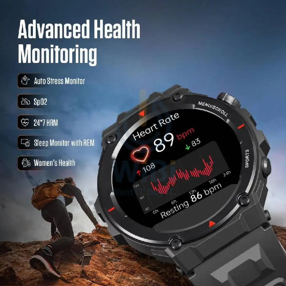 Fastrack Xtreme Pro Smart Watch - 1.43’’AMOLED / Bluetooth / Black Smart Watches
