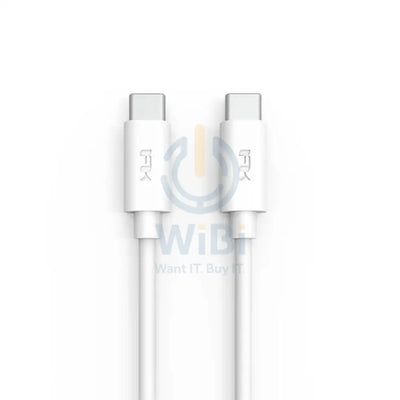 Feeltek USB-C to USB-C Cable 200cm (TPE) White Accessories > Cables & Converters > Cables