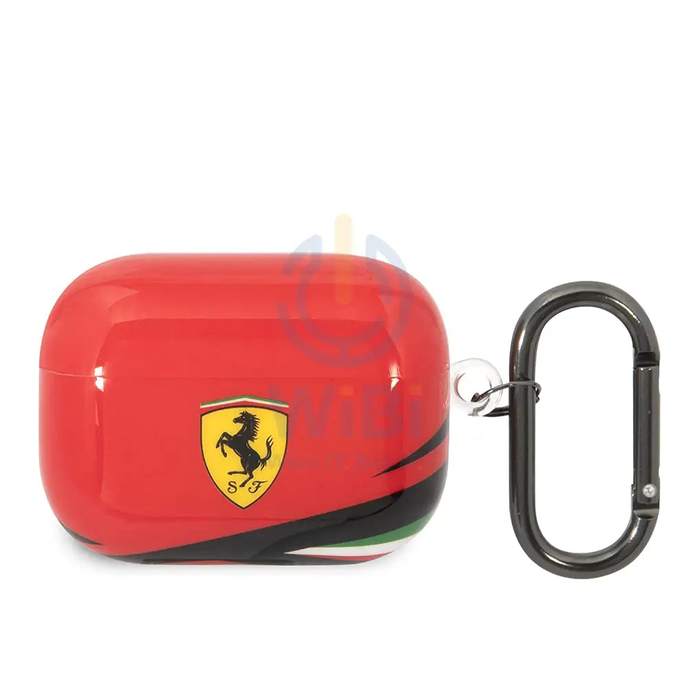 Ferrari Apple Airpods pro TPU Case - Red Accessories > Mobiles & Tablets > Mobiles