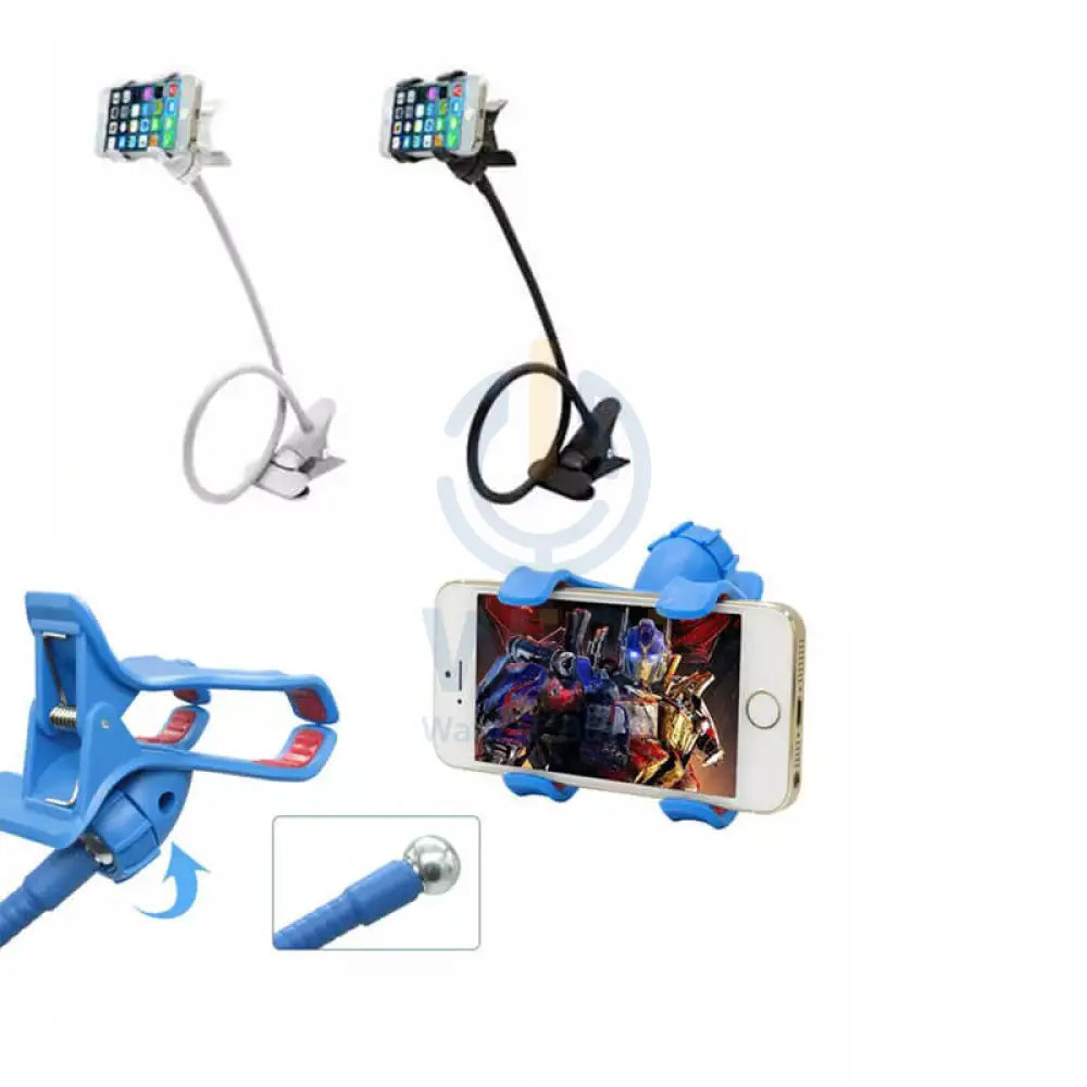 مرن حامل هاتف بذراع معدني طويل الذراع معدني كسول - 2 قطعة اكسسوارات > هواتف تابلت هواتف > هواتف