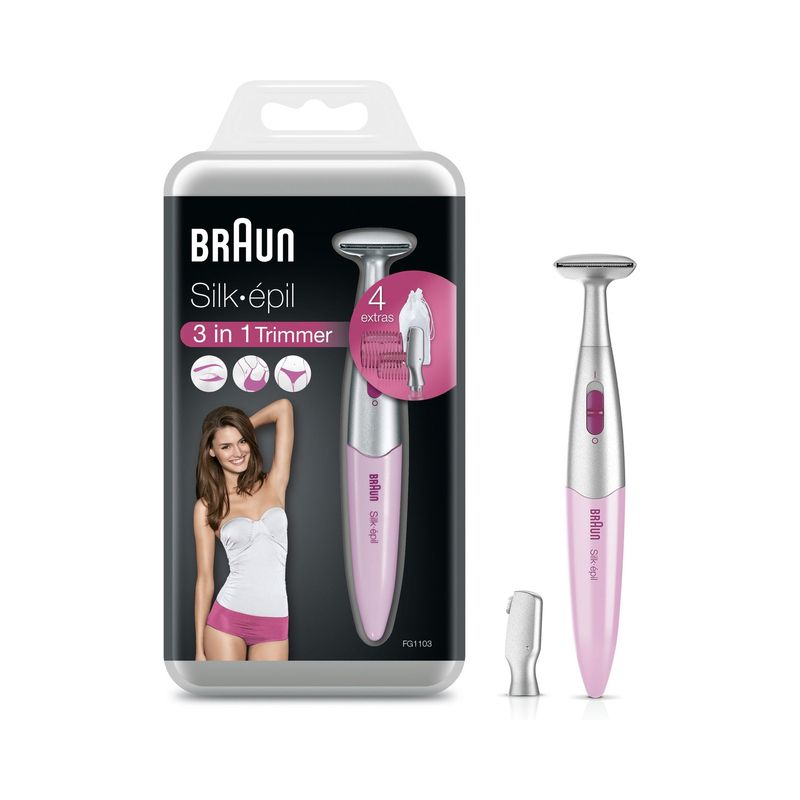 Braun Silk-epil 3 in 1 Trimmer with 4 Extras - FG1100