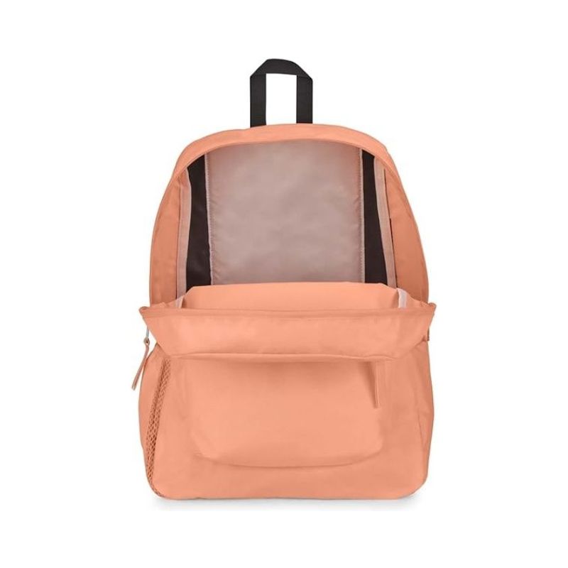 Jansport Cross Town Backpack - Peach Neon