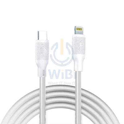 Foneng X80 Type-C to Lightning 27W PD Charging Cable - 1 Meter / White Accessories > Cables & Converters > Cables