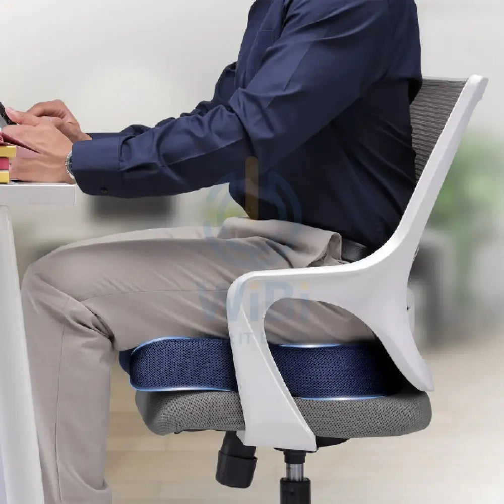 Frido FR-UTPR-B Ultimate Tailbone Pain Relief Seat Cushion - Blue Outdoor & Travel > Pillows