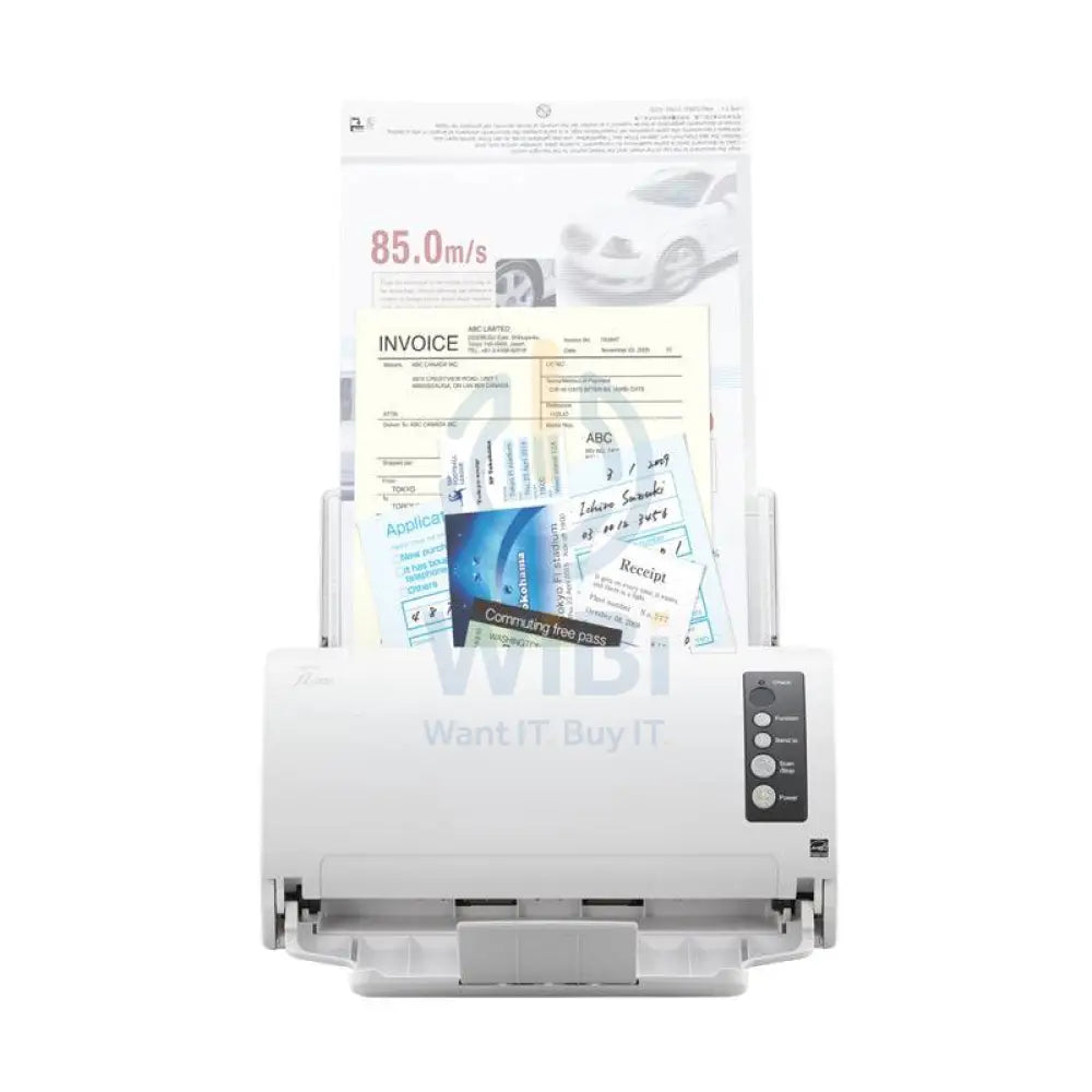 فوجيتسو Fi-703030 - 27 صفحة في الدقيقة / 600 نقطة في البوصة / A4 / يو اس بي / وحدة التغذية التلقائية بالورق ماسح ضوئي