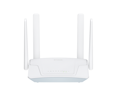 D-Link 4G LTE N300 Wi-Fi Router - 4G / Up to 300 Mbps / Ethernet WAN / LAN