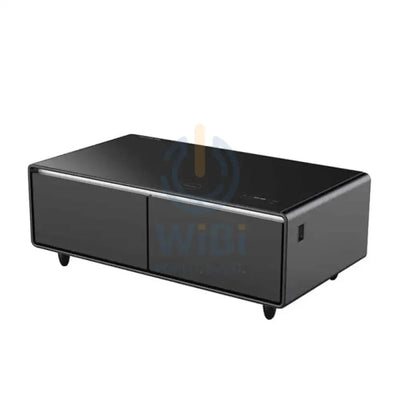 Gamax Elegant Smart Coffee Table with 135L Refrigerator - 2x USB / Black Accessories > Smart Devices