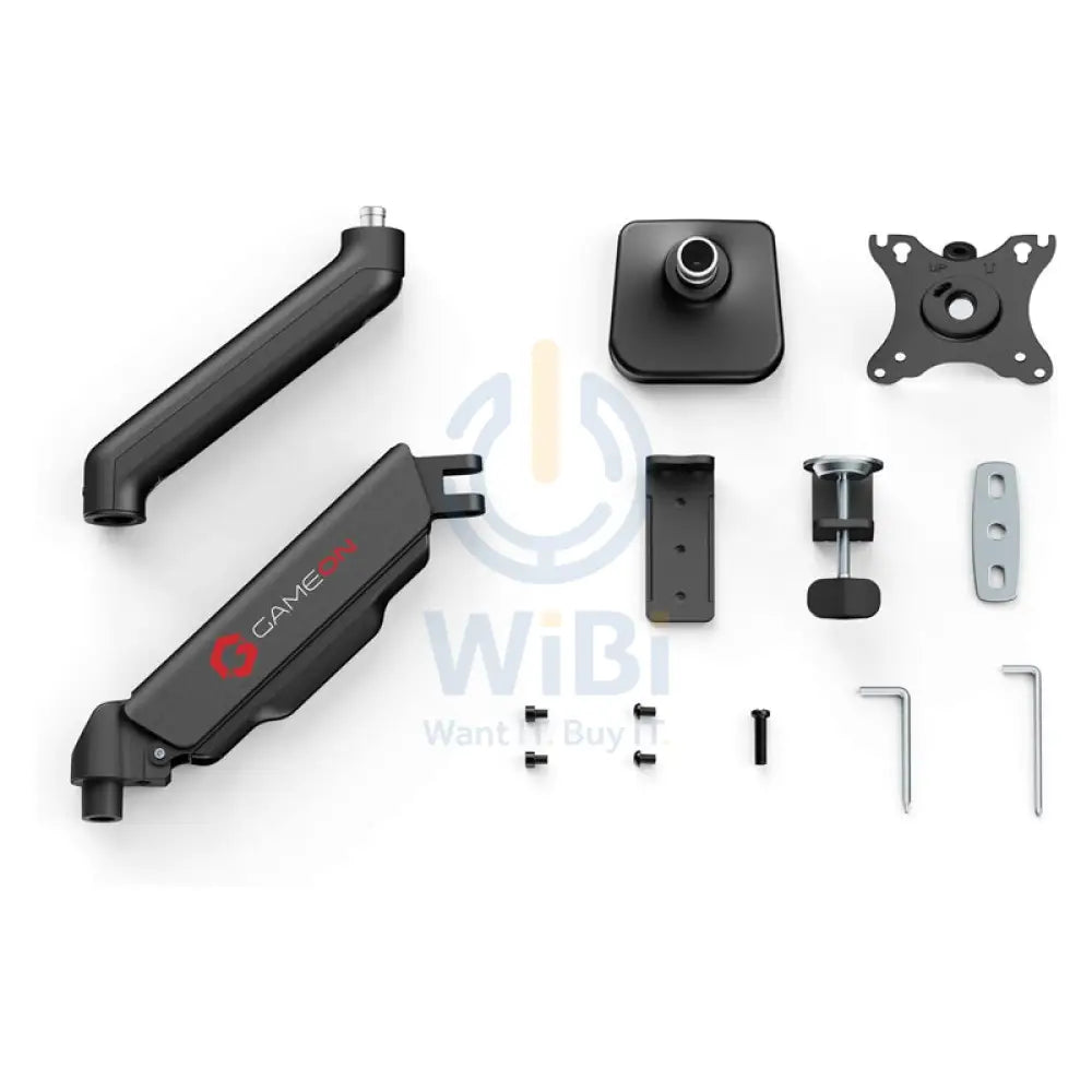 GameOn GO-5336 Single Monitor Arm - Black Accessories > Other Accessories > Gaming Zone