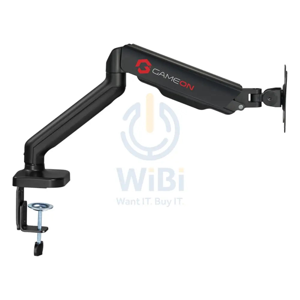 GameOn GO-5336 Single Monitor Arm - Black Accessories > Other Accessories > Gaming Zone