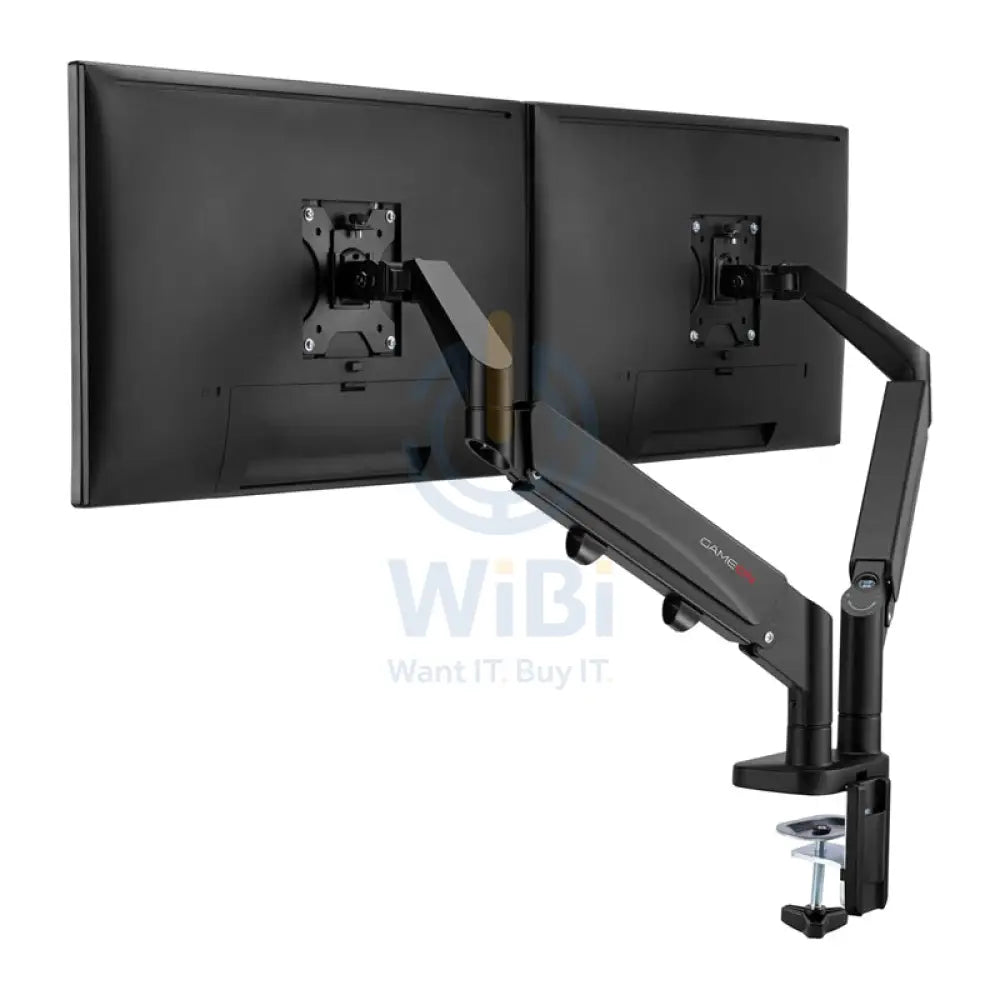 GameOn GO-5350 Dual Monitor Arm for Gaming & Office - Black Accessories > Other Accessories > Gaming Zone