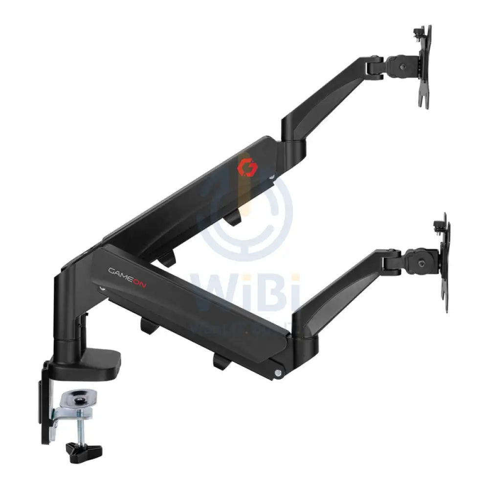 GameOn GO-5350 Dual Monitor Arm for Gaming & Office - Black Accessories > Other Accessories > Gaming Zone