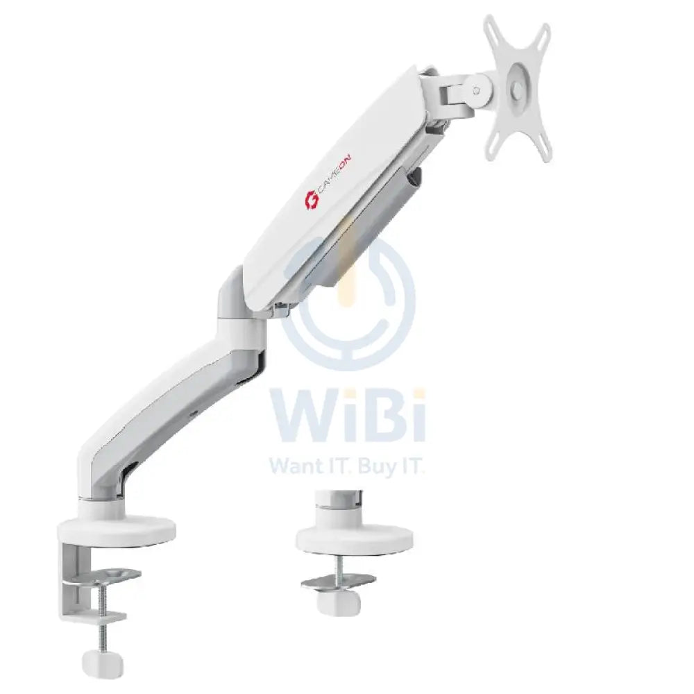 GameOn GO-5400 Single Monitor Arm - White Accessories > Other Gaming Accessories