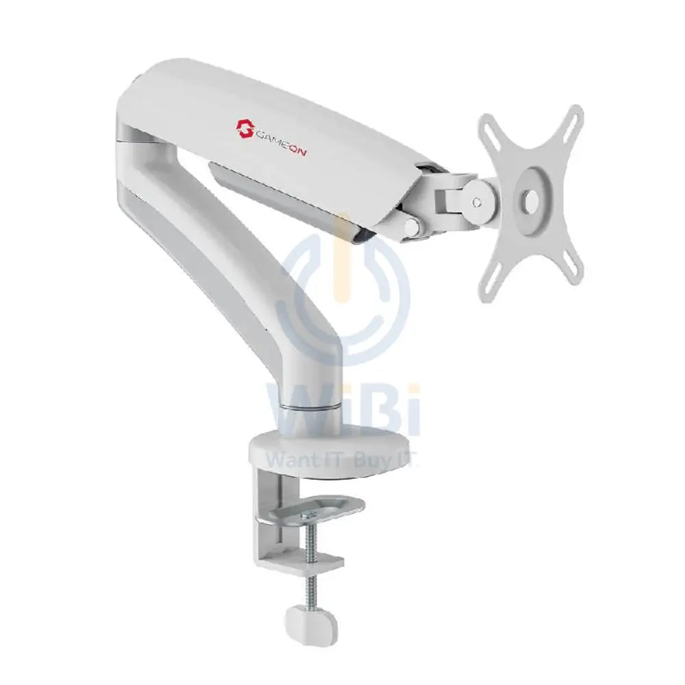 GameOn GO-5400 Single Monitor Arm - White Accessories > Other Gaming Accessories