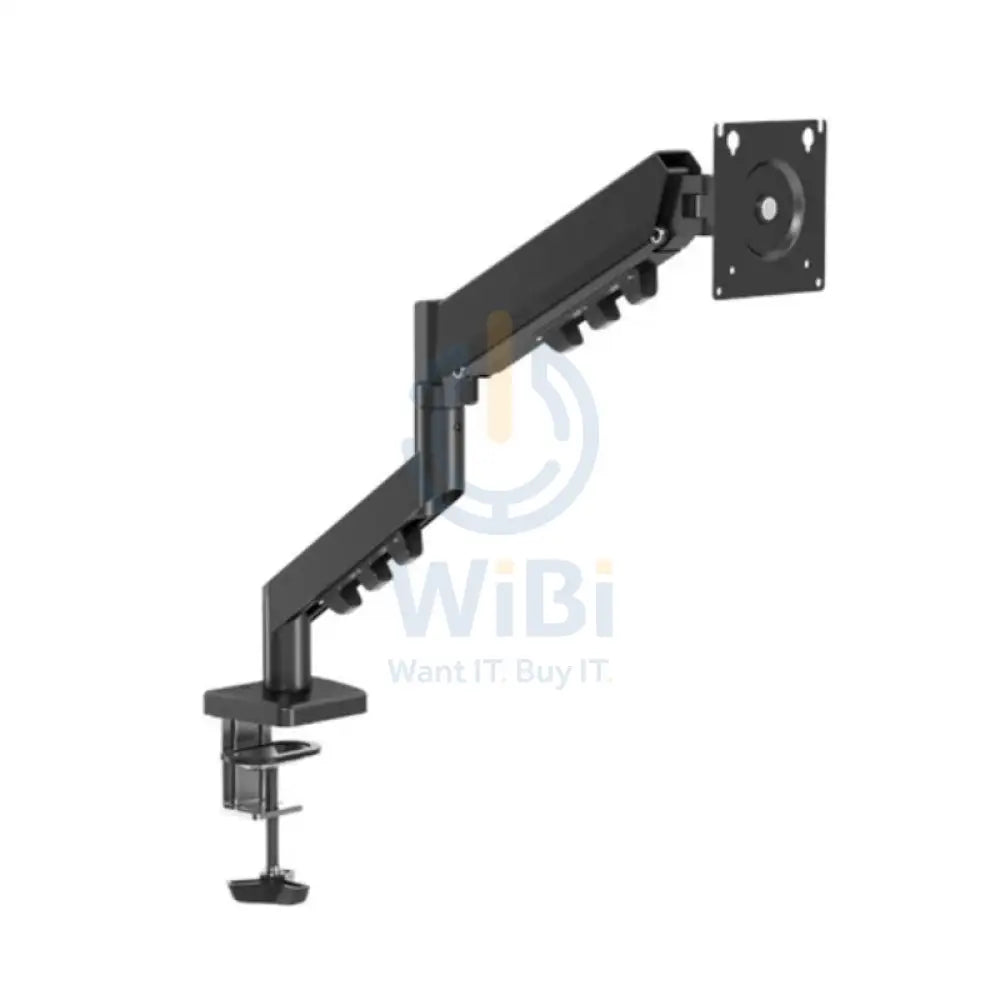 GameOn GO-5500 Gas Mechanical Spring Single Monitor Arm - 17’’ - 32’’ / Sandy Black Accessories > Other Accessories >