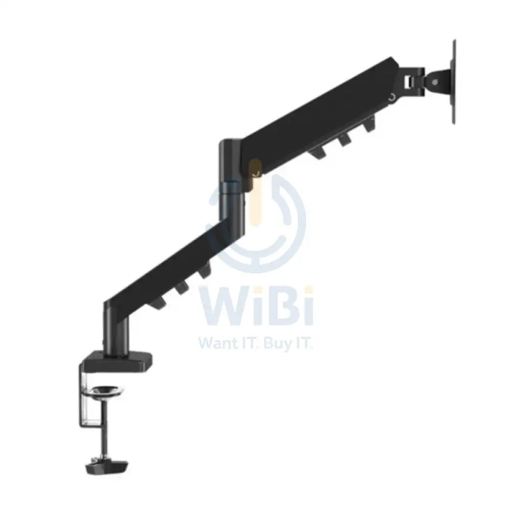 GameOn GO-5500 Gas Mechanical Spring Single Monitor Arm - 17’’ - 32’’ / Sandy Black Accessories > Other Accessories >