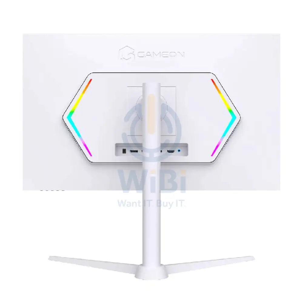 GameOn GOA27QHD180IPS أرتيك برو الإصدار الألعاب شاشة - 27 بوصة QHD / 180 هرتز / منفذ العرض / إتش دي إم أي الصوت خارج - أبيض خارج - خارج