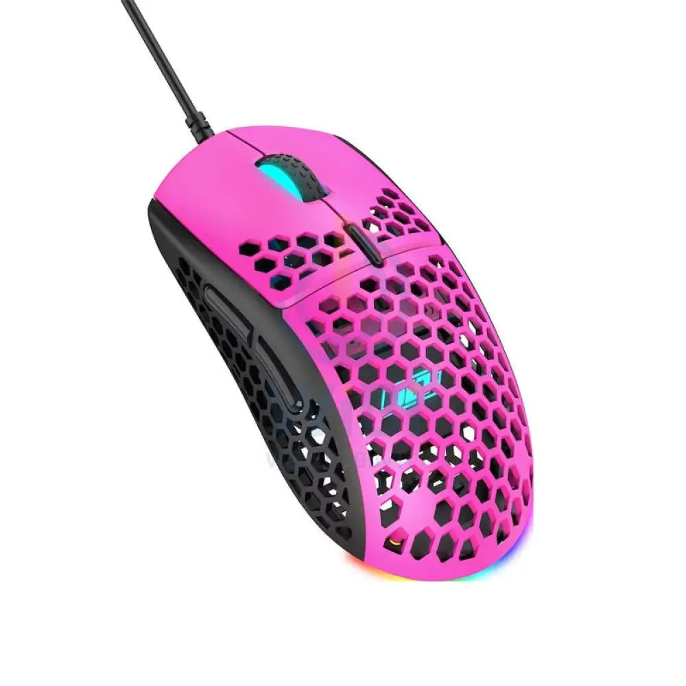 GAMERTEK GM16 UltraLight Precision Mouse - Raspberry Accessories > Keyboard & Mouse > Gaming Zone