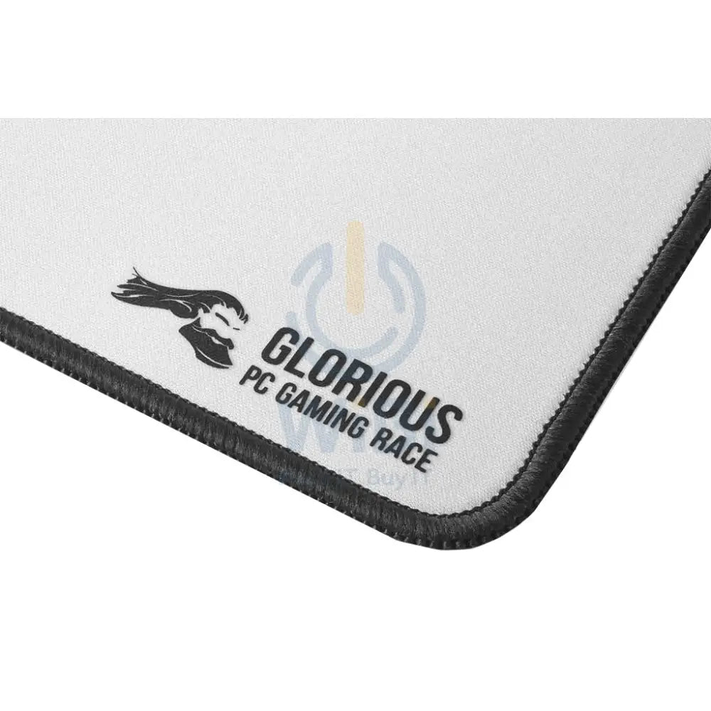 Glorious 3XL Extended Gaming Mouse Pad - 24’’x48’’ - White Edition Accessories > Mousepad