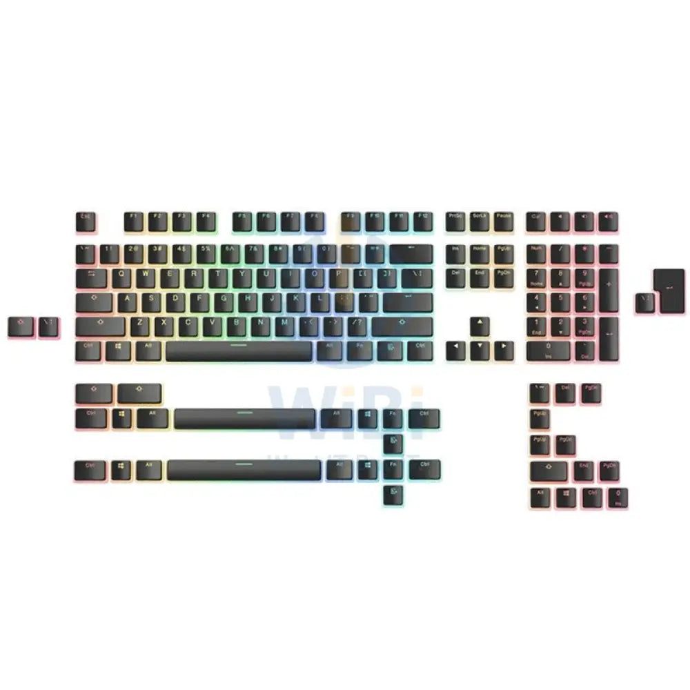 Glorious Aura Keycaps v2 - Black For Mechanical Gaming Keyboard Accessories > Keyboard & Mouse