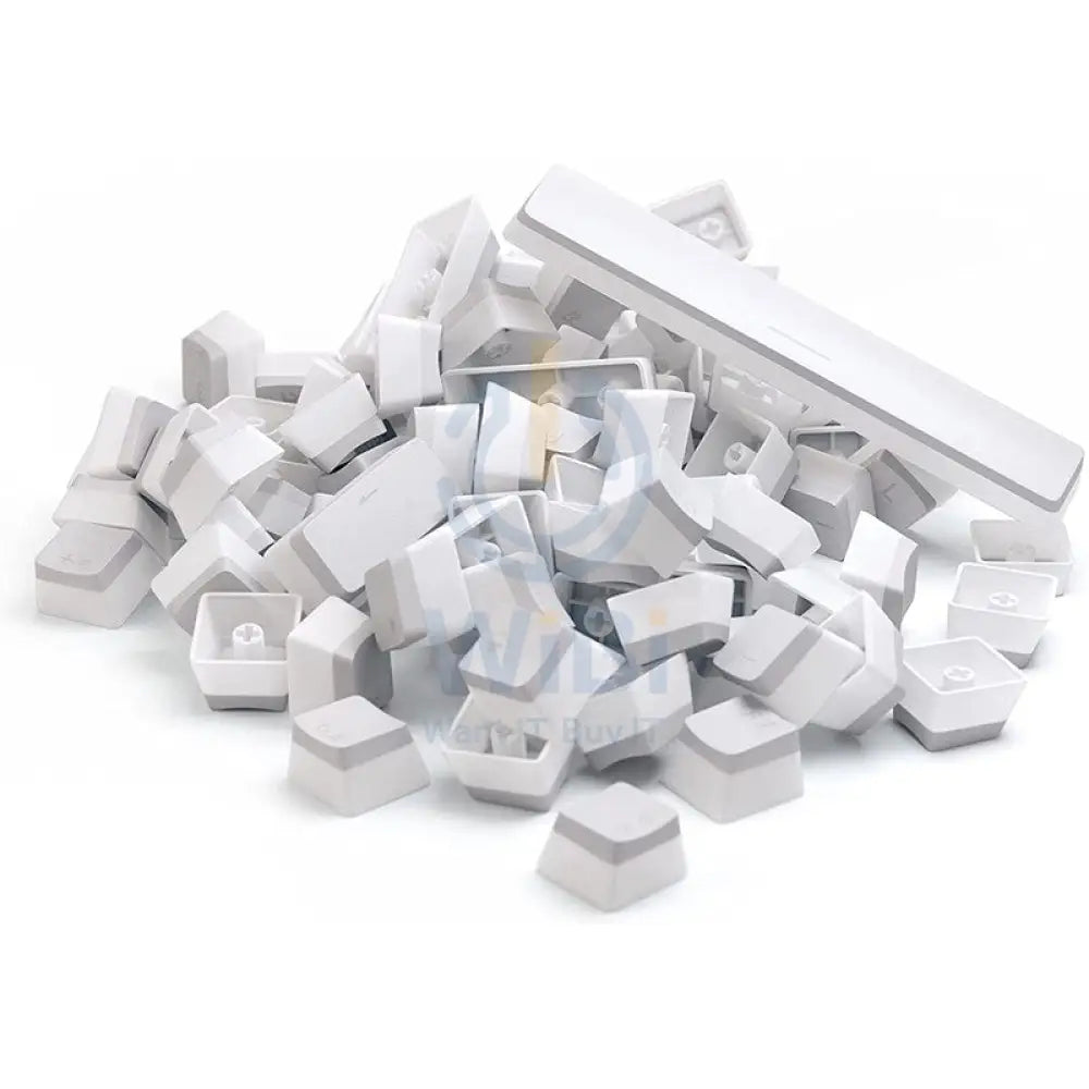 Glorious Aura Pudding Keycaps V1 PBT - White Accessories > Keyboard & Mouse