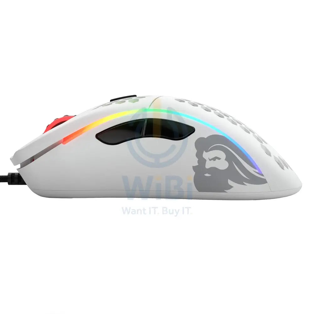 Glorious Gaming Mouse Model D - Matte White Accessories > Keyboard & Mouse > Gaming Zone
