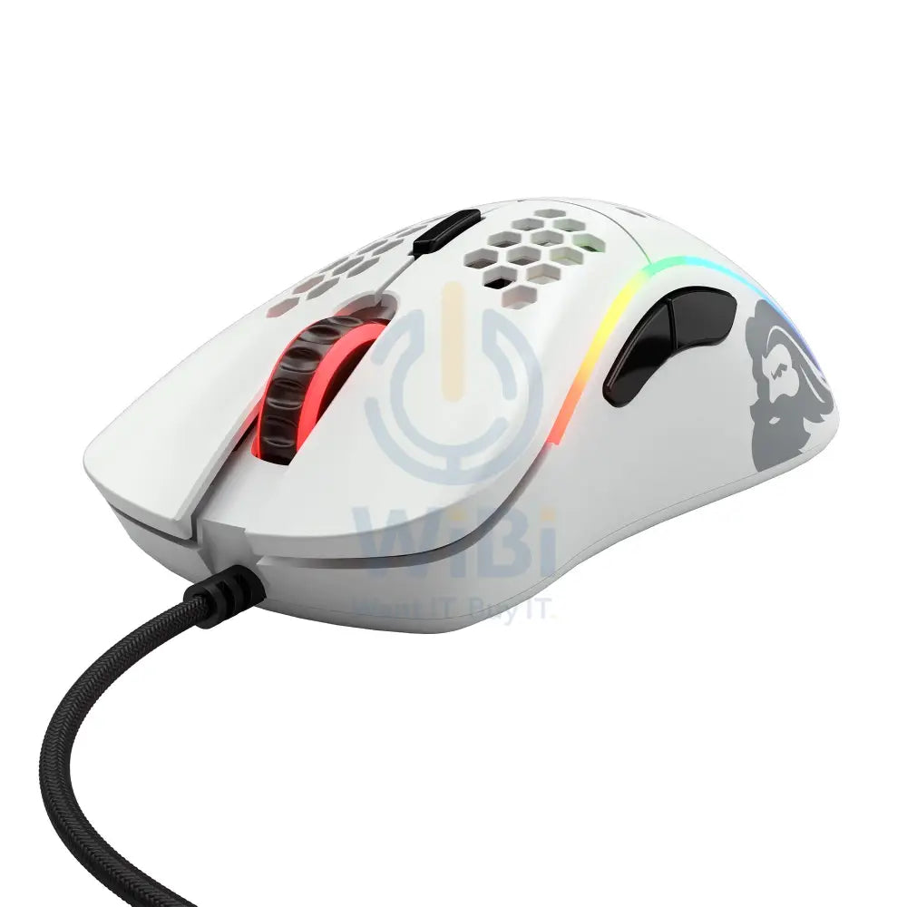 Glorious Gaming Mouse Model D - Matte White Accessories > Keyboard & Mouse > Gaming Zone