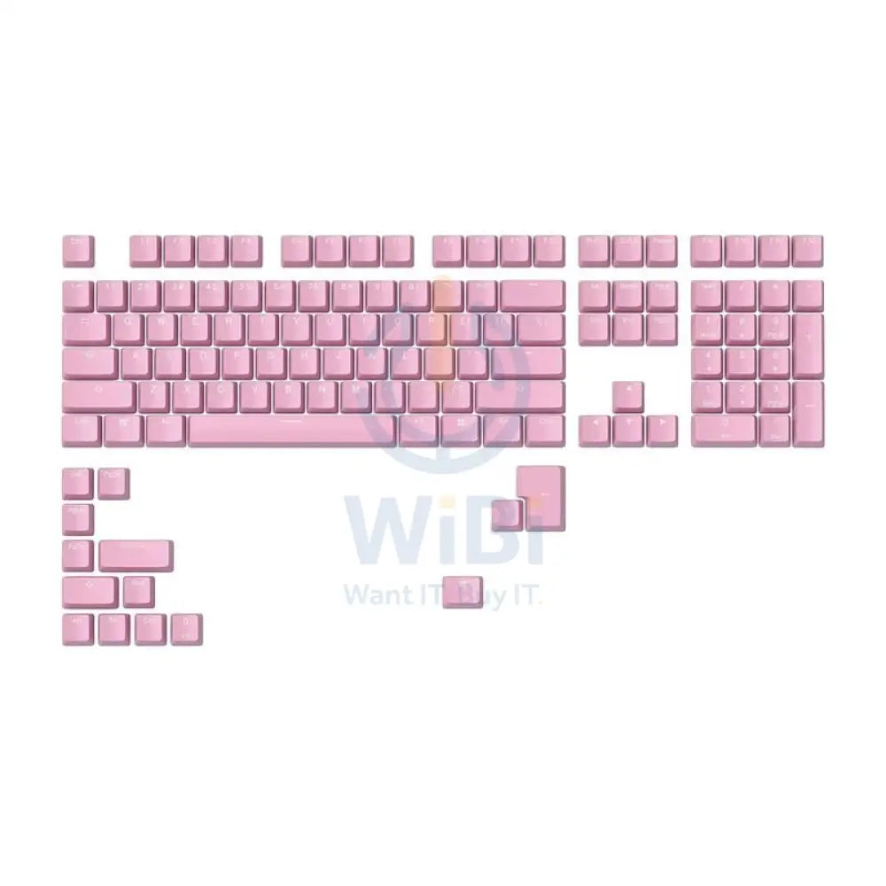 Glorious GMMK ABS Doubleshot V2 Mech Keycaps - 123 Keys / Pink Accessories > Keyboard & Mouse