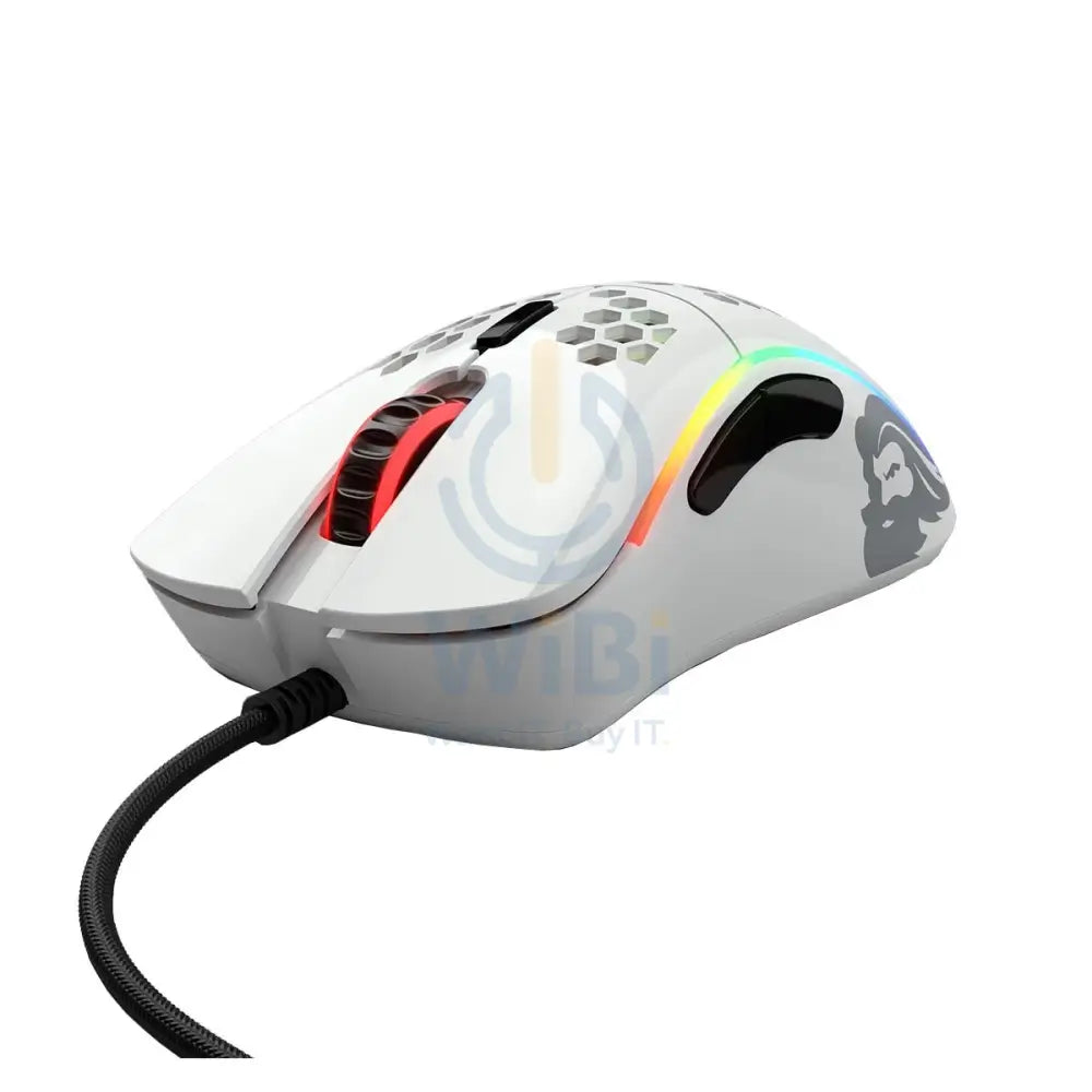 Glorious Model D Minus Gaming Mouse - Glossy White Accessories > Keyboard & Mouse > Gaming Zone