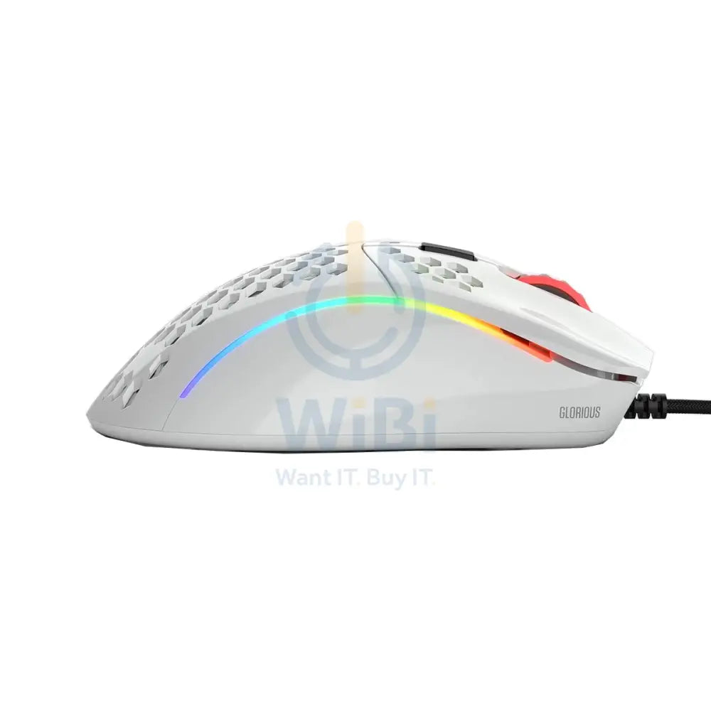 Glorious Model D Minus Gaming Mouse - Glossy White Accessories > Keyboard & Mouse > Gaming Zone